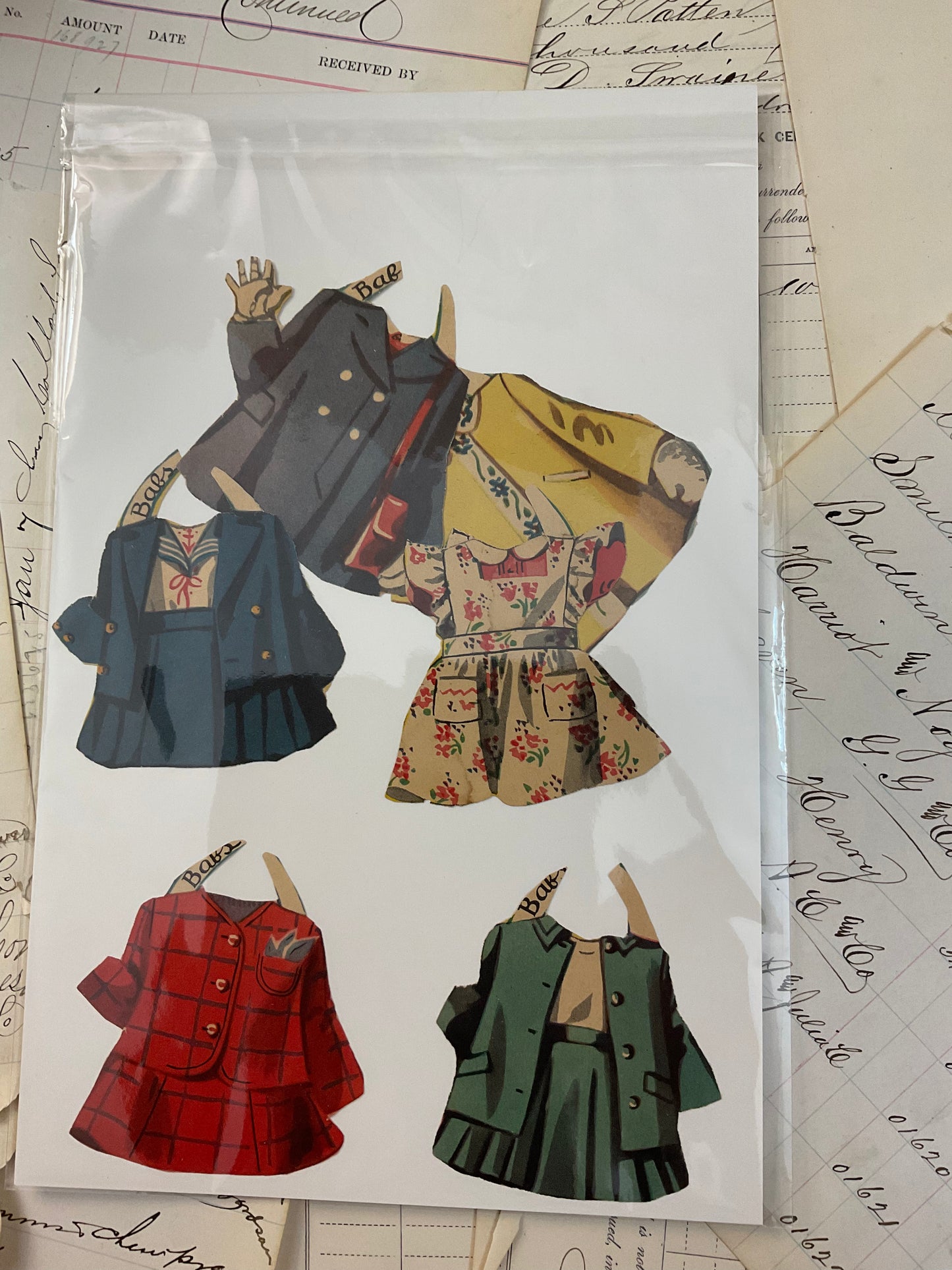 Individual Paper Dolls- Group C