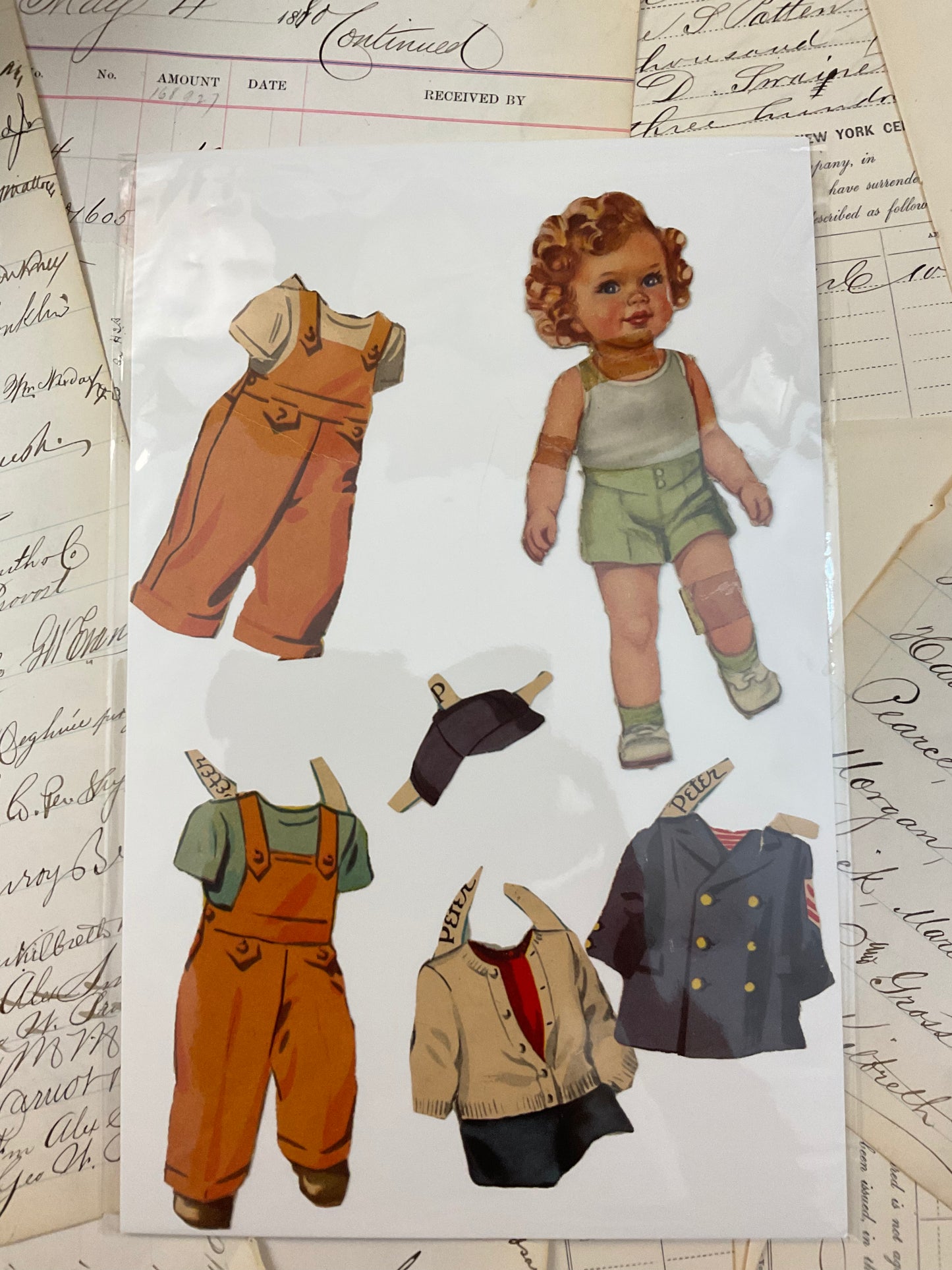 Individual Paper Dolls- Group C