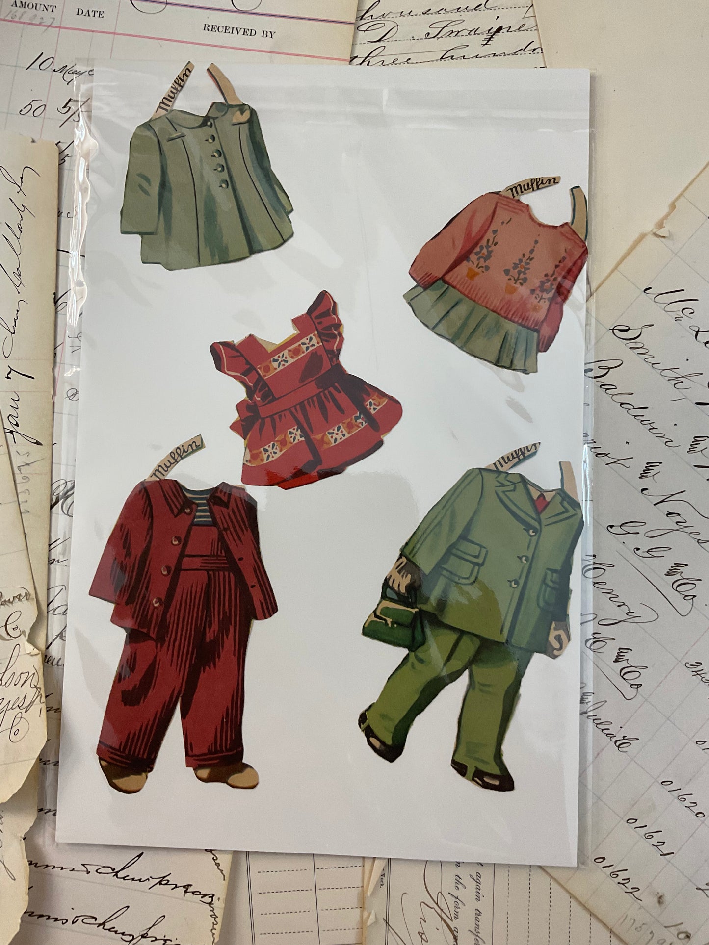 Individual Paper Dolls- Group C