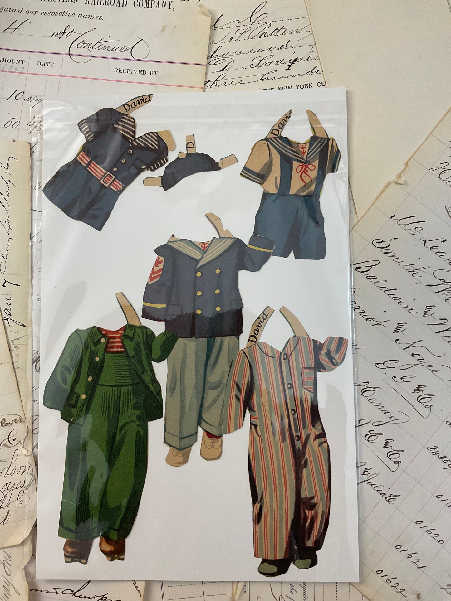 Individual Paper Dolls- Group C