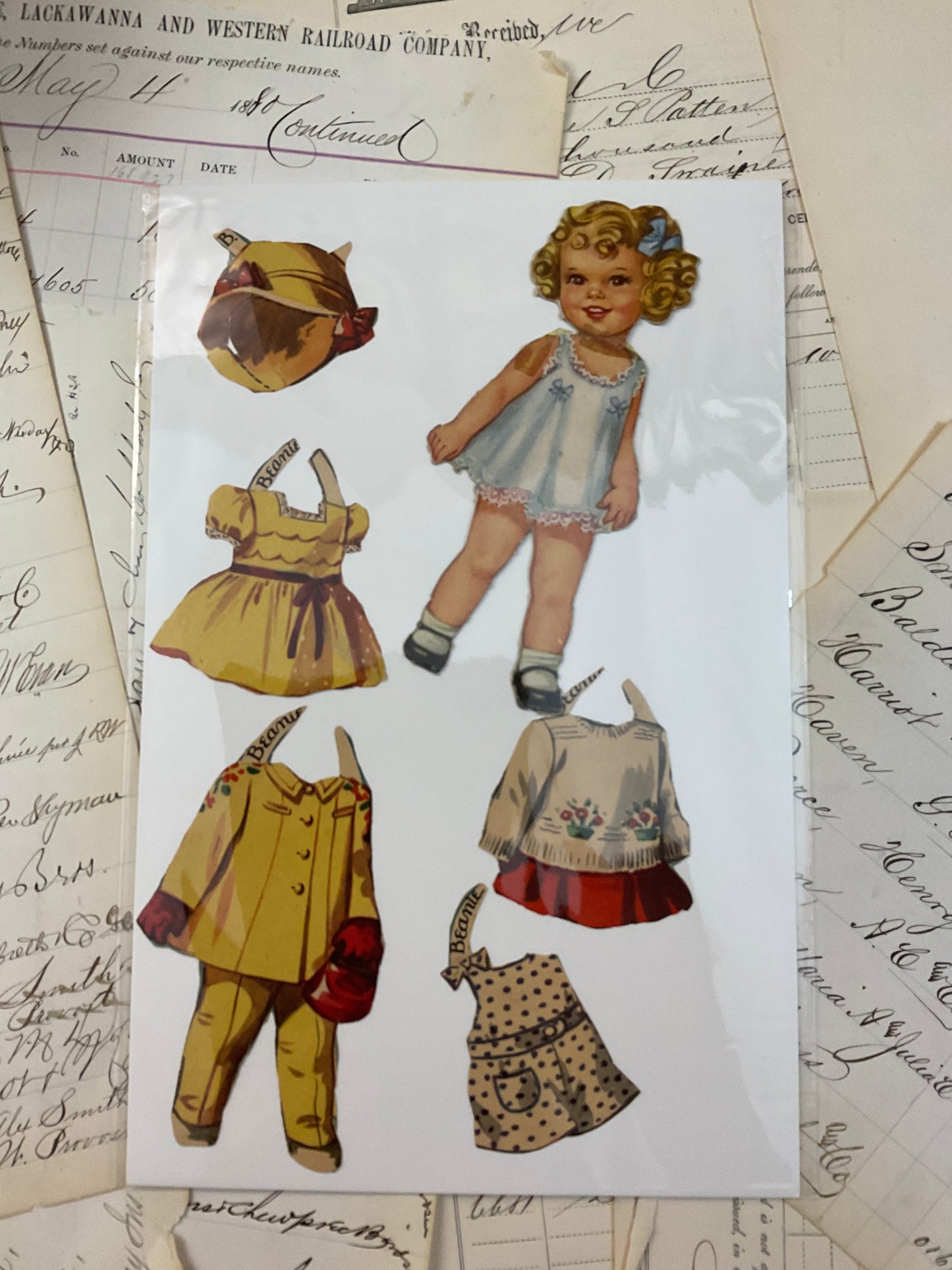 Individual Paper Dolls- Group C