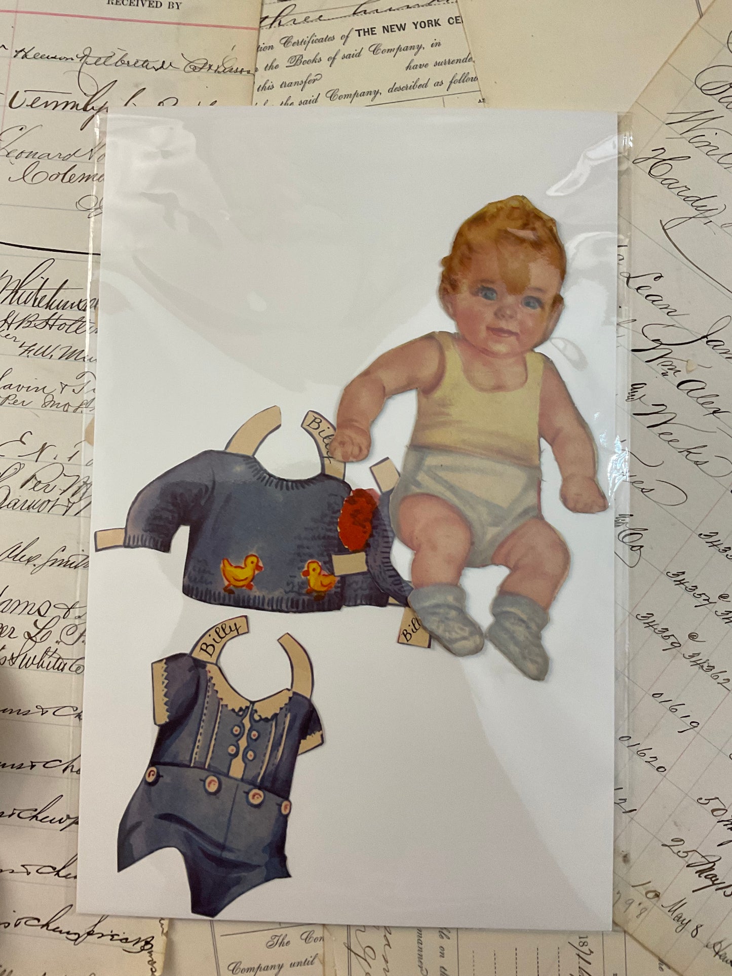 Individual Paper Dolls - Group D