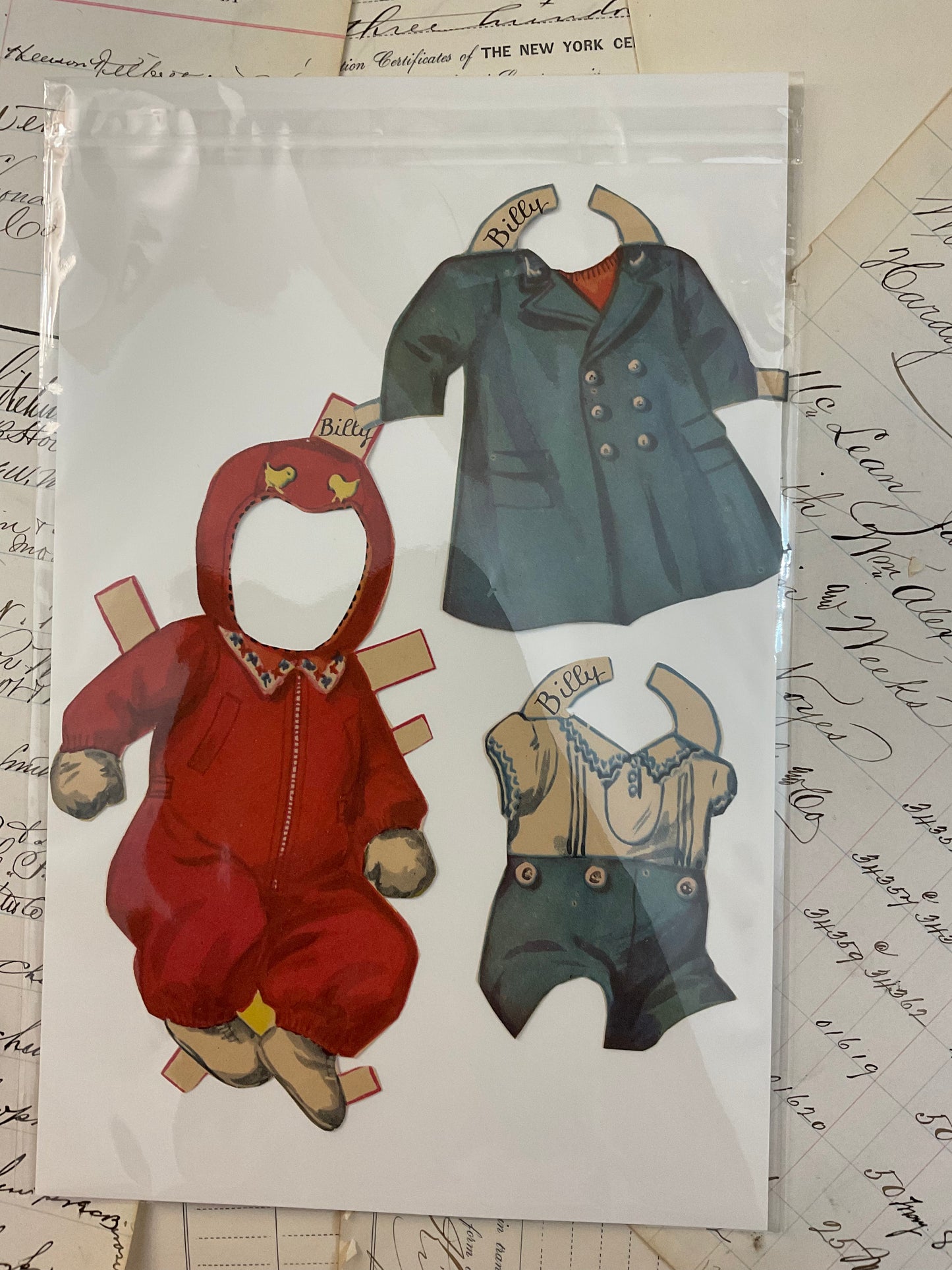 Individual Paper Dolls - Group D