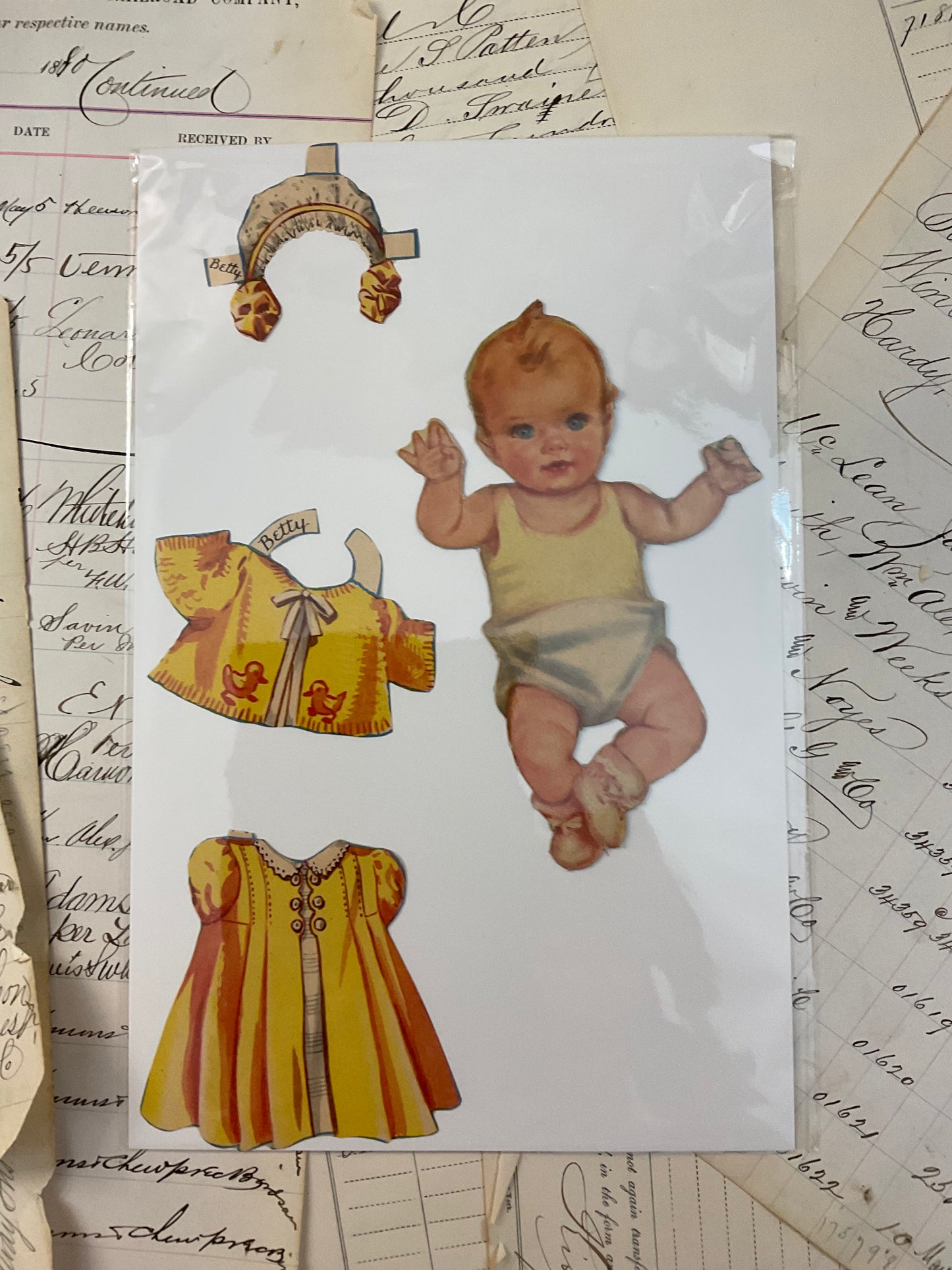 Individual Paper Dolls - Group D