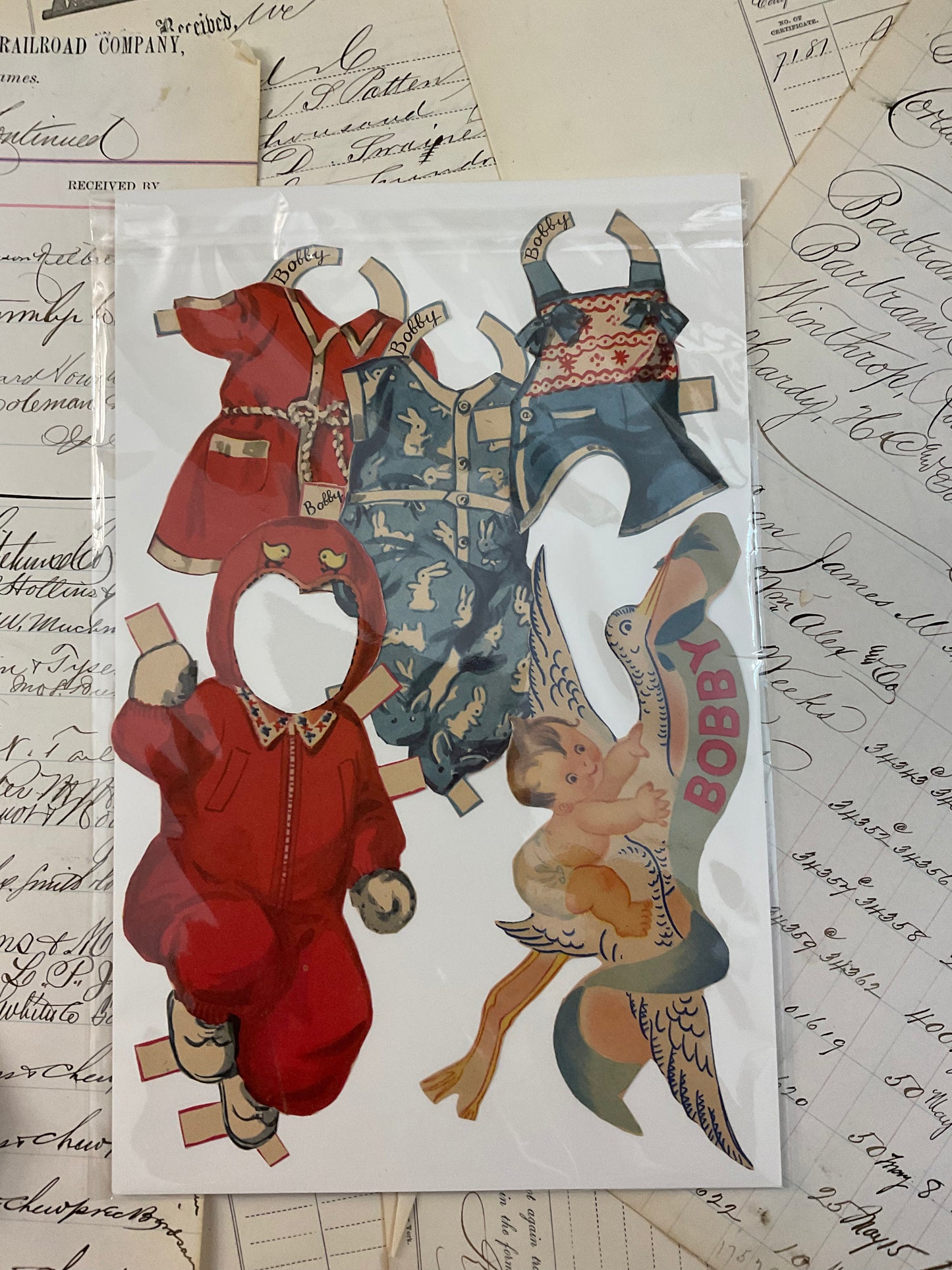 Individual Paper Dolls - Group D
