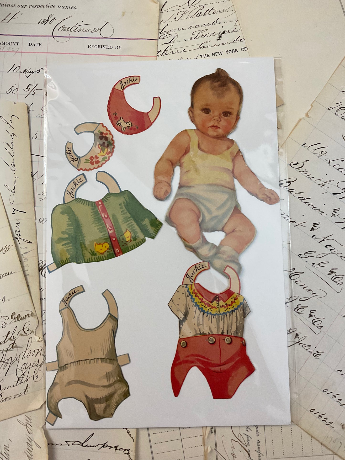 Individual Paper Dolls - Group D