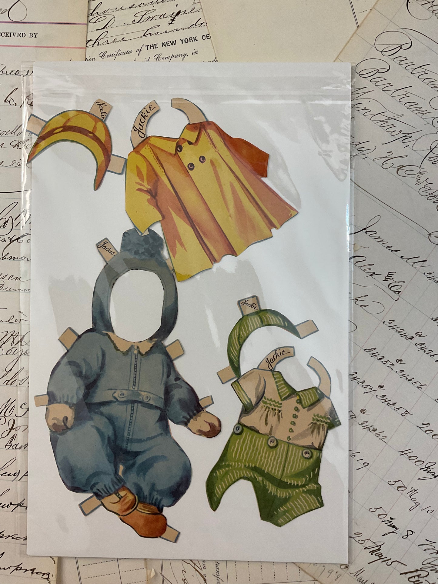 Individual Paper Dolls - Group D