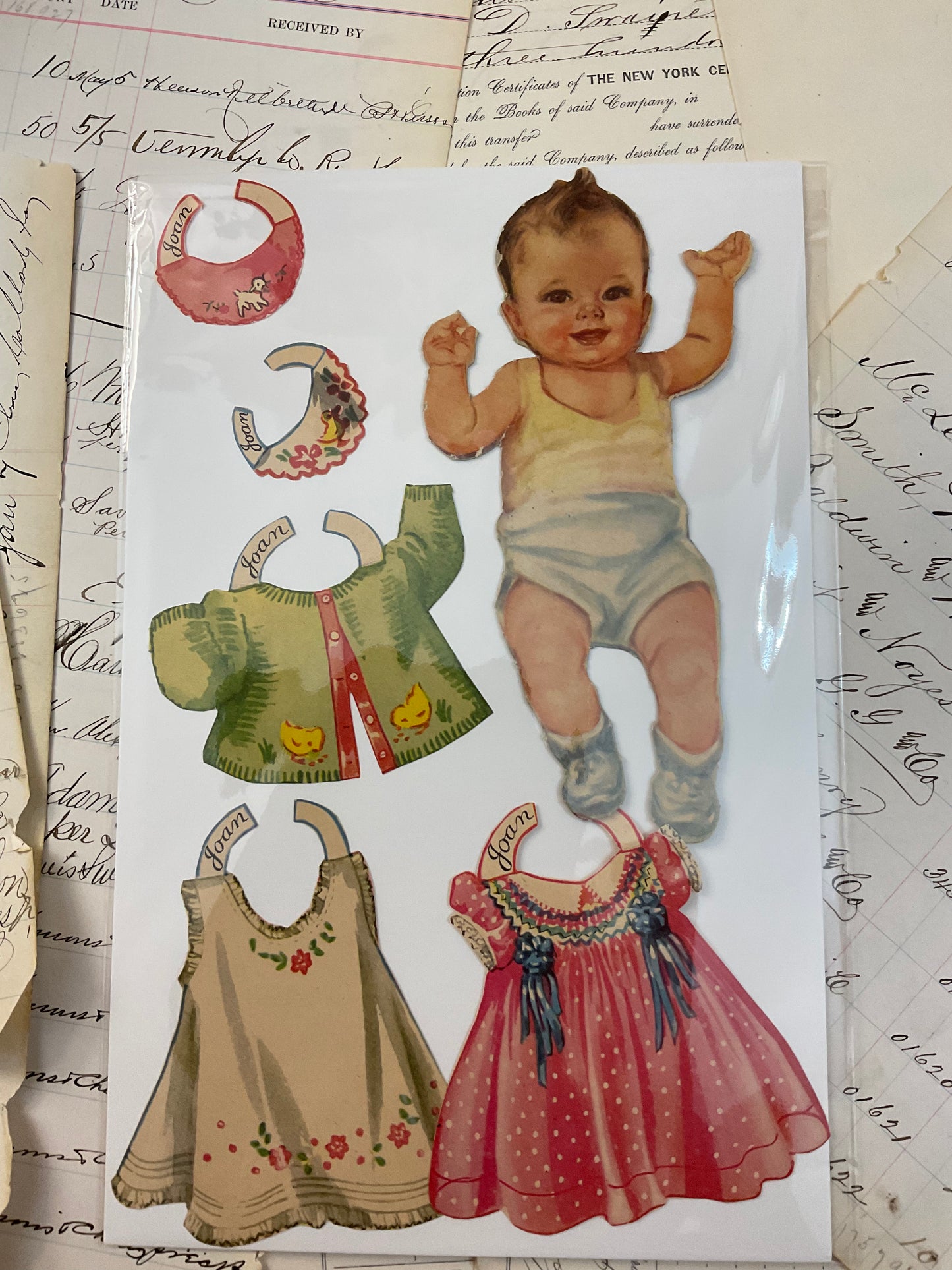 Individual Paper Dolls - Group D