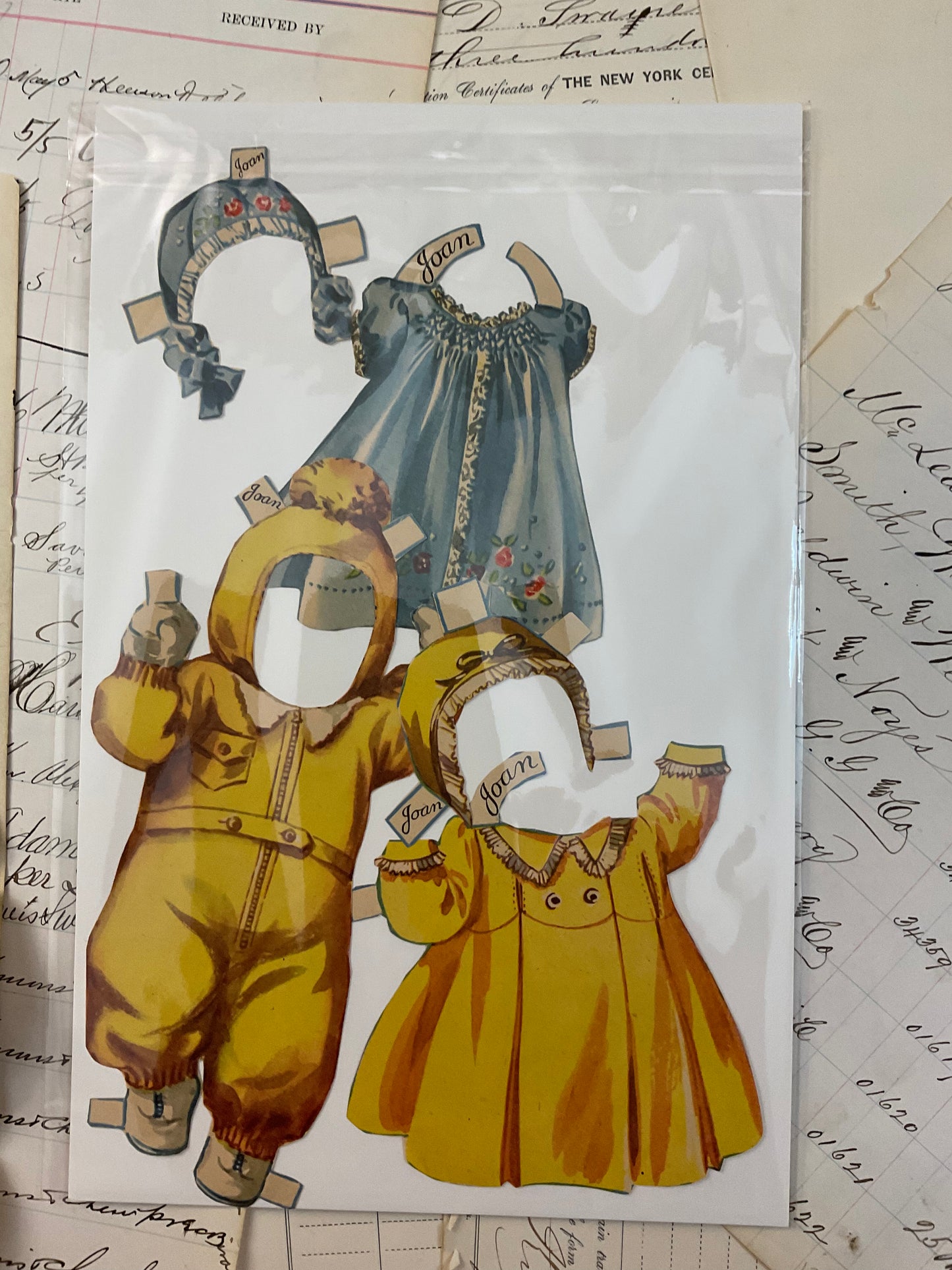 Individual Paper Dolls - Group D