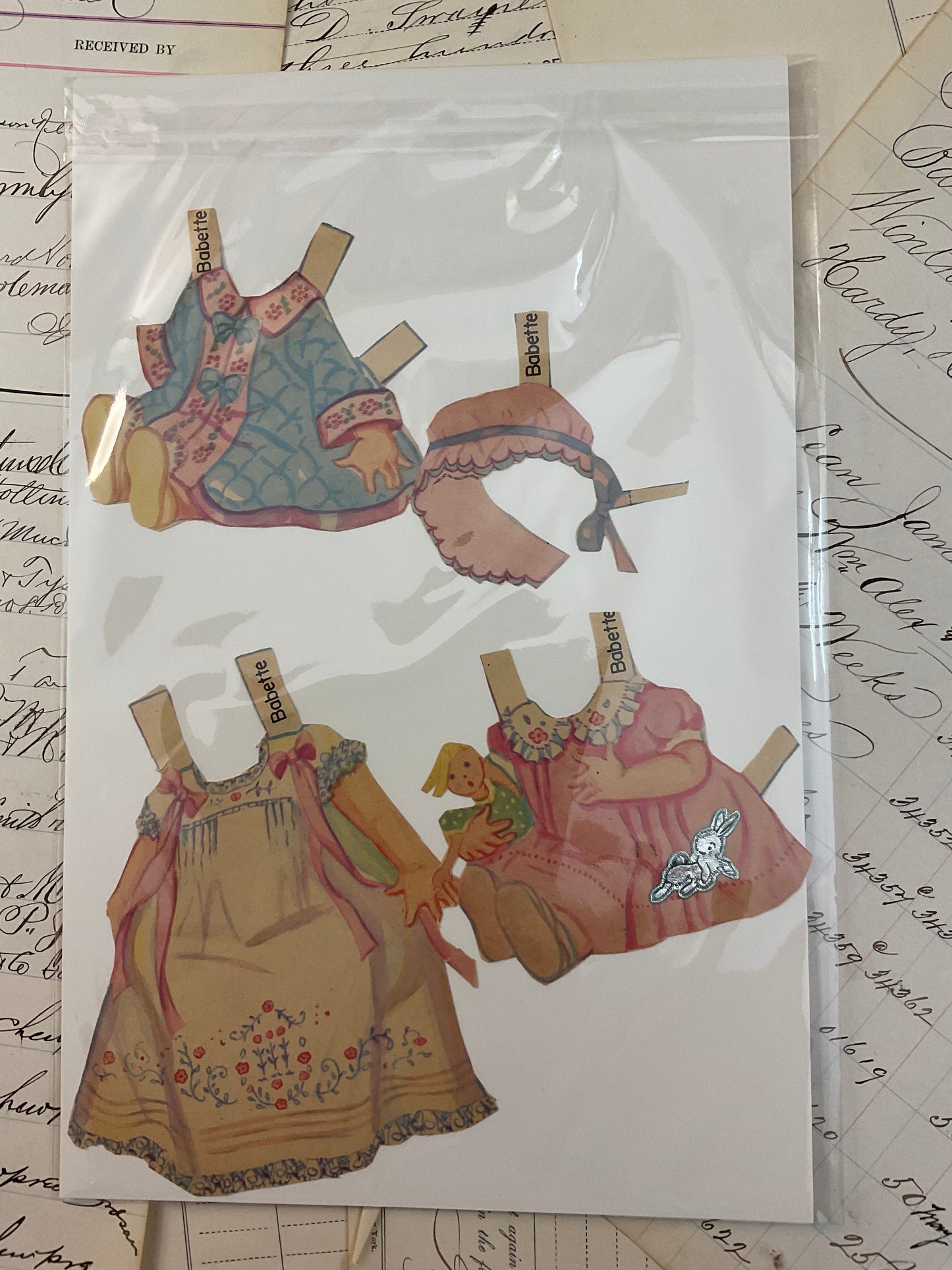 Individual Paper Dolls - Group E