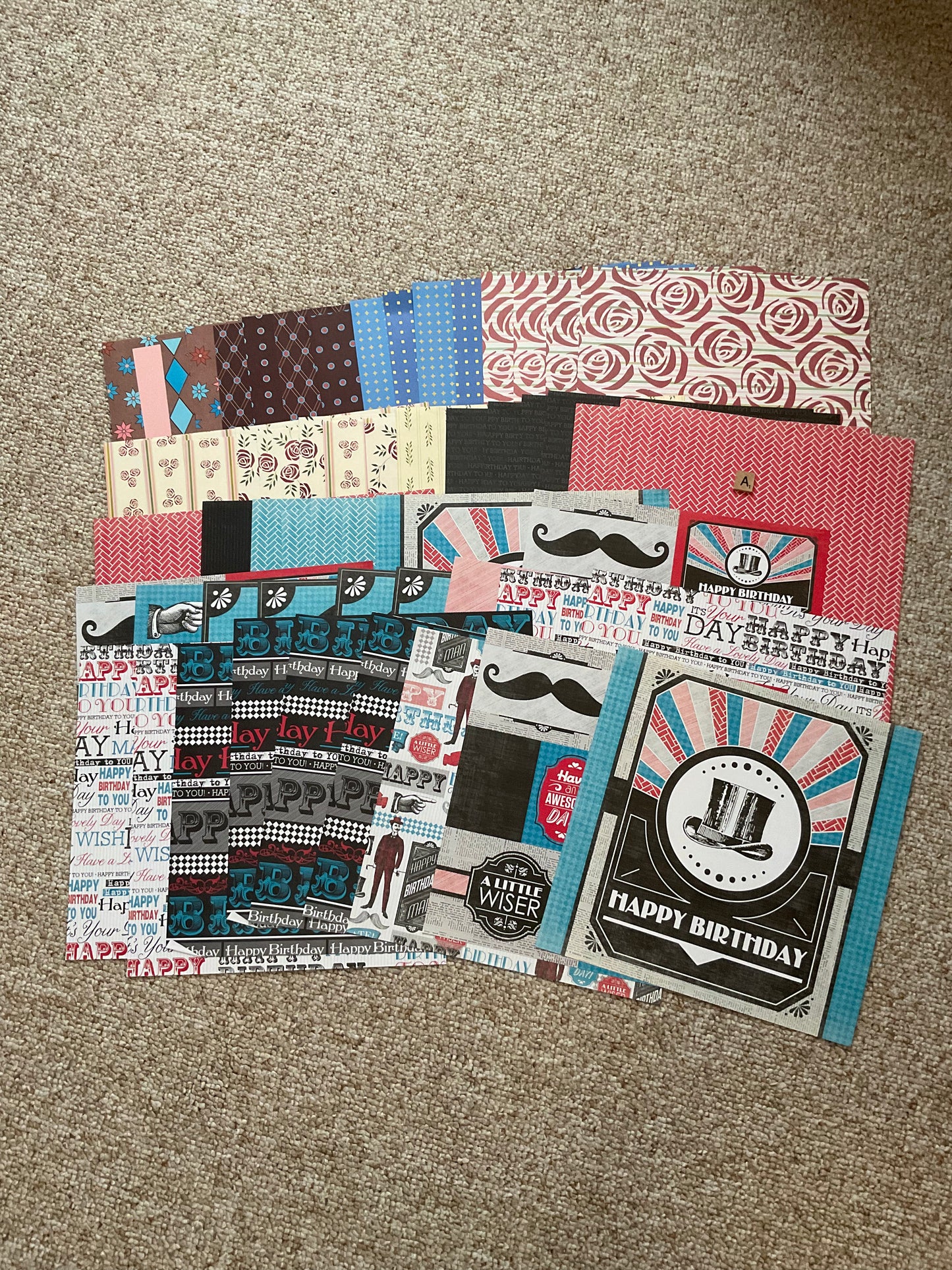 50+ scrapbook Paper 12 x 12