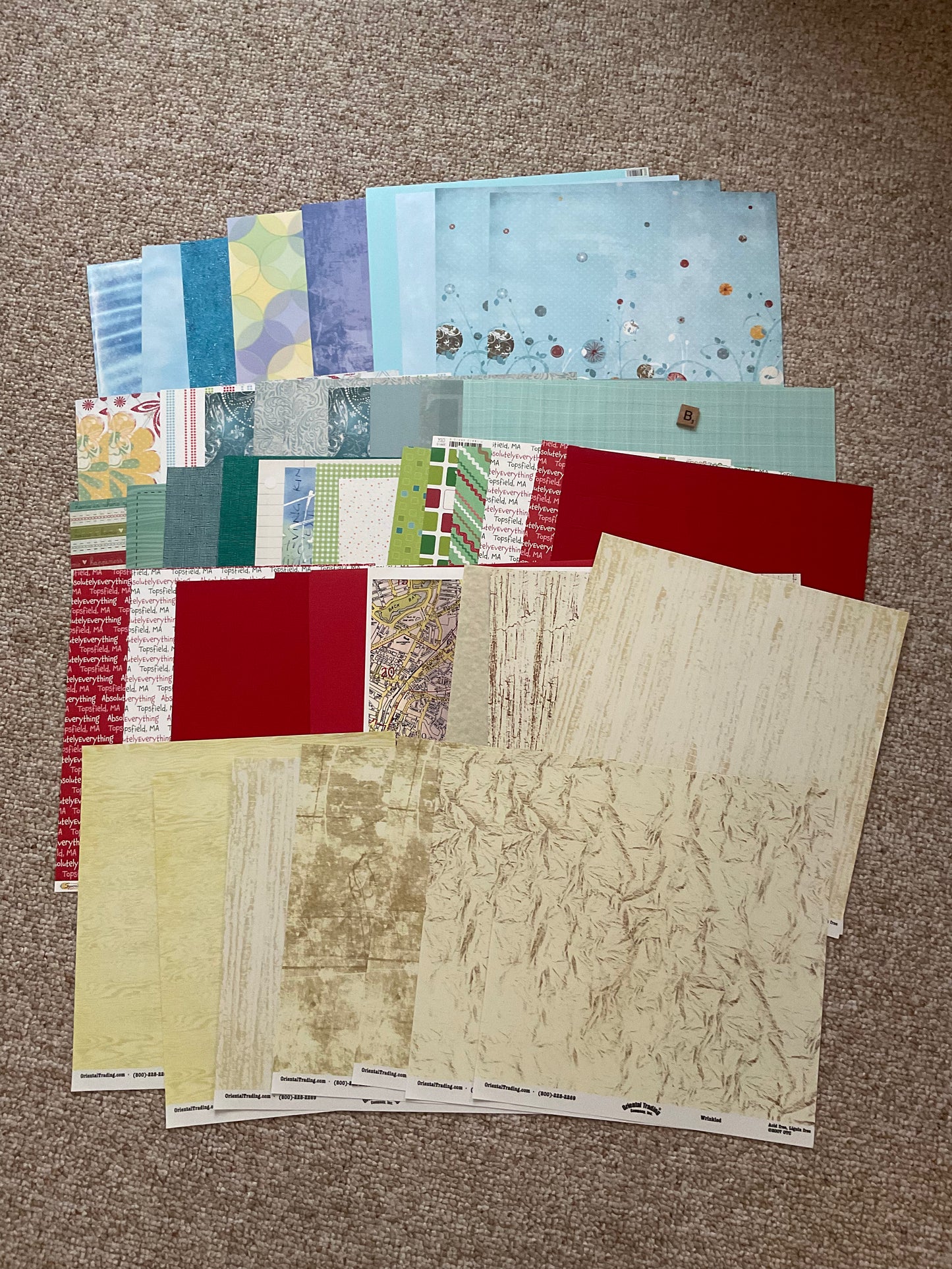 50+ scrapbook Paper 12 x 12