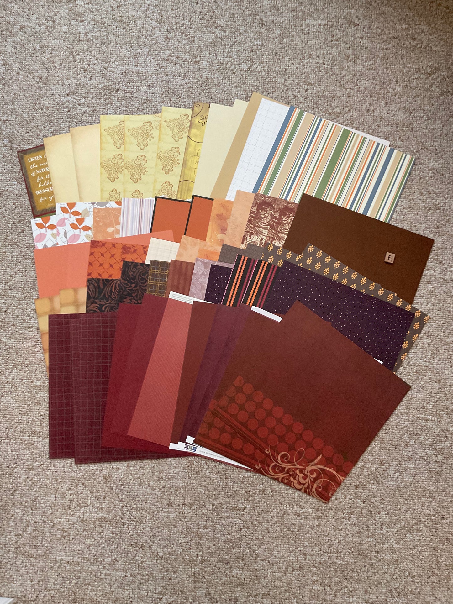 50+ scrapbook Paper 12 x 12
