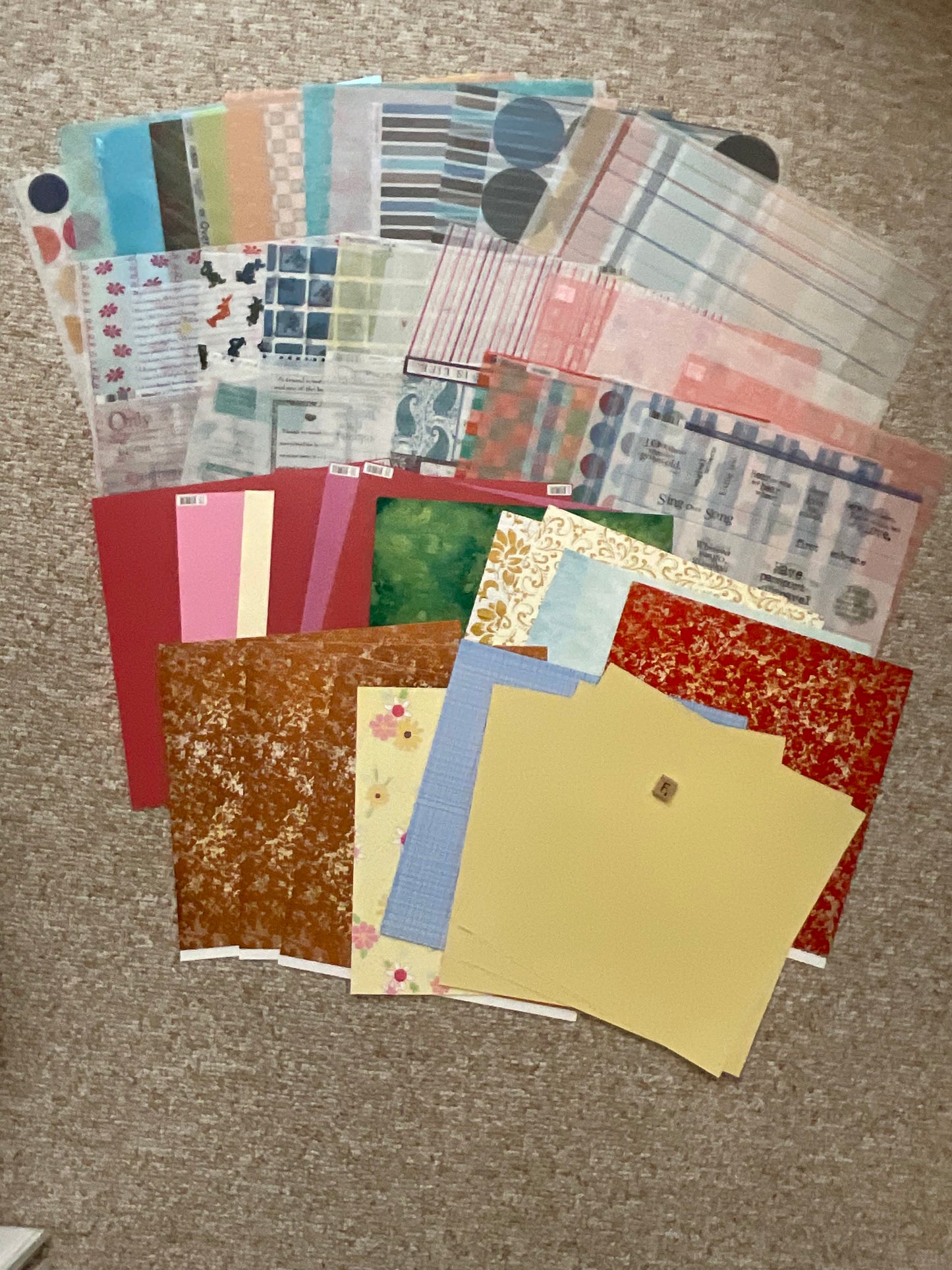 50+ scrapbook Paper 12 x 12