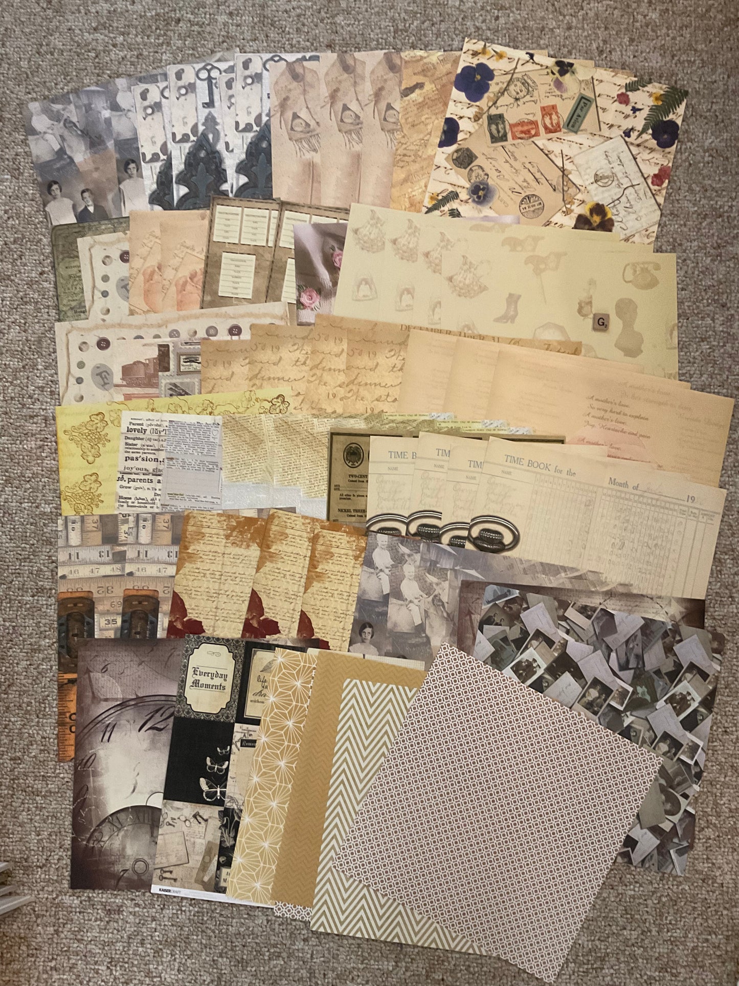 50+ scrapbook Paper 12 x 12