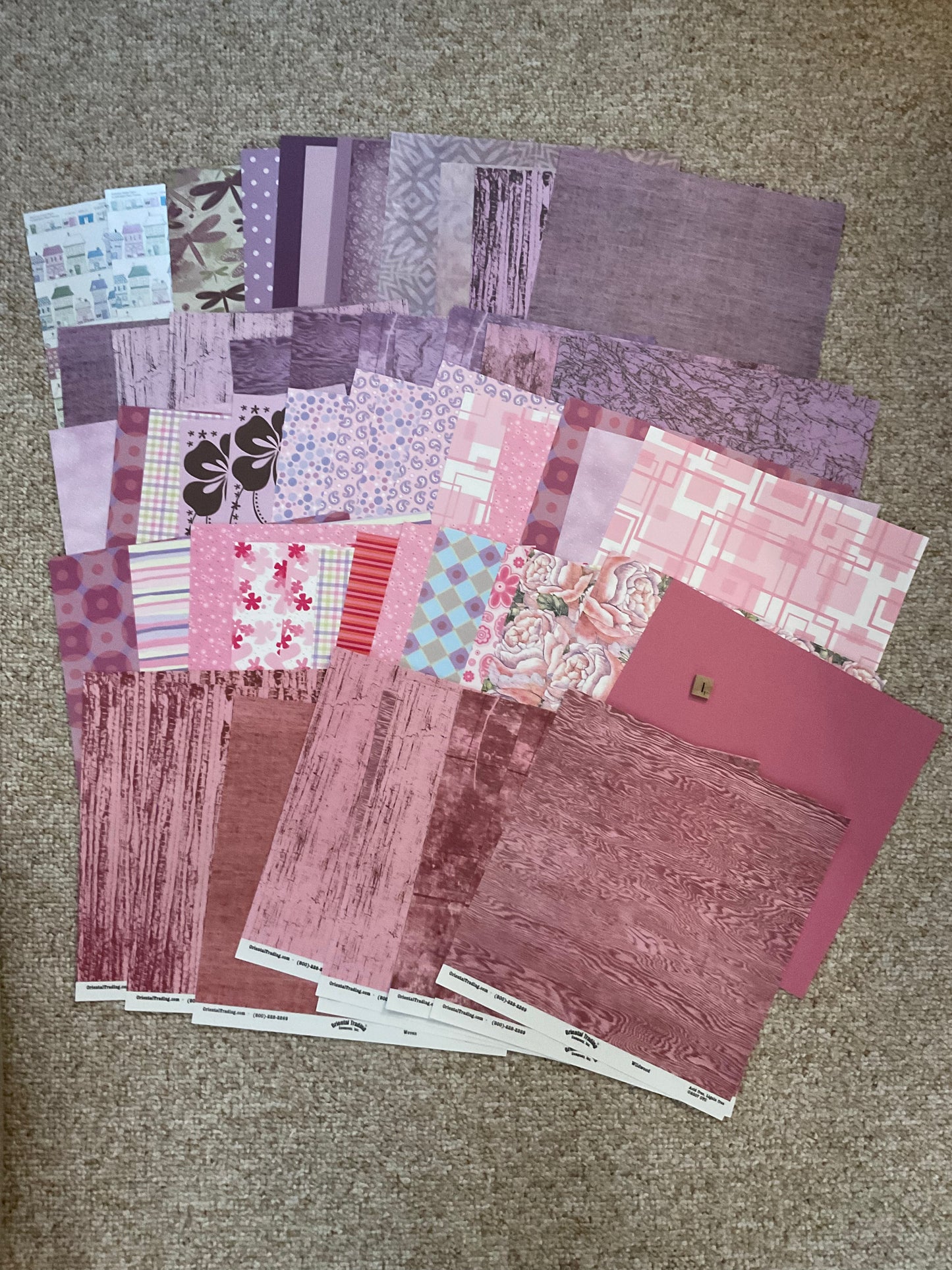 50+ scrapbook Paper 12 x 12