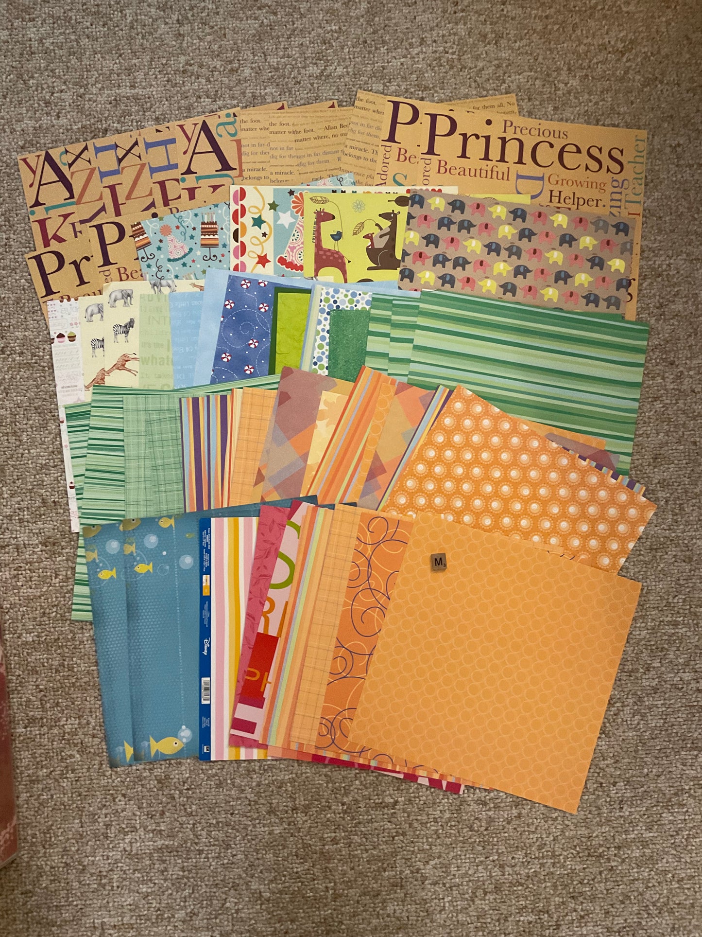 50+ scrapbook Paper 12 x 12