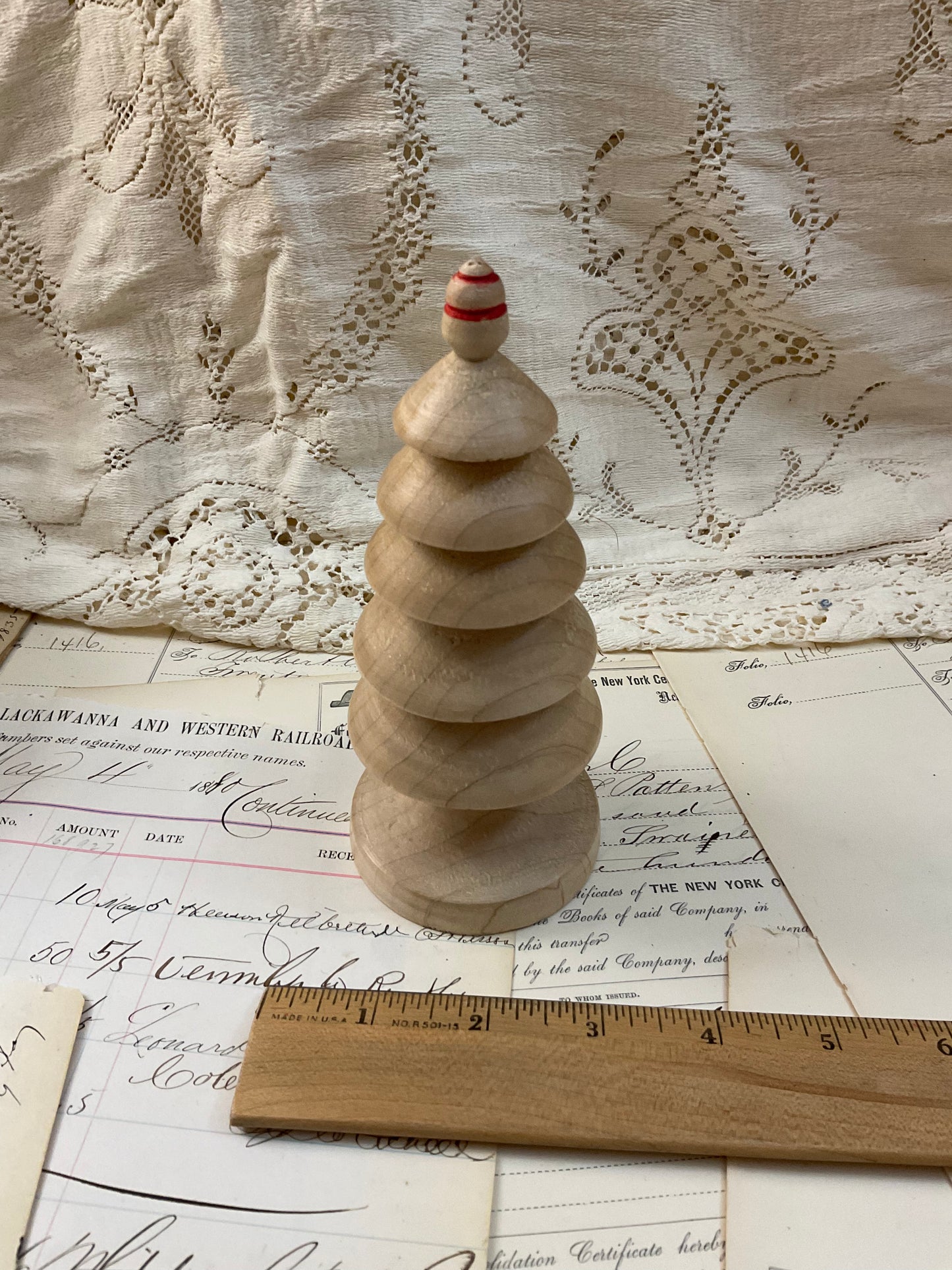 Christmas Tree w/red at the top