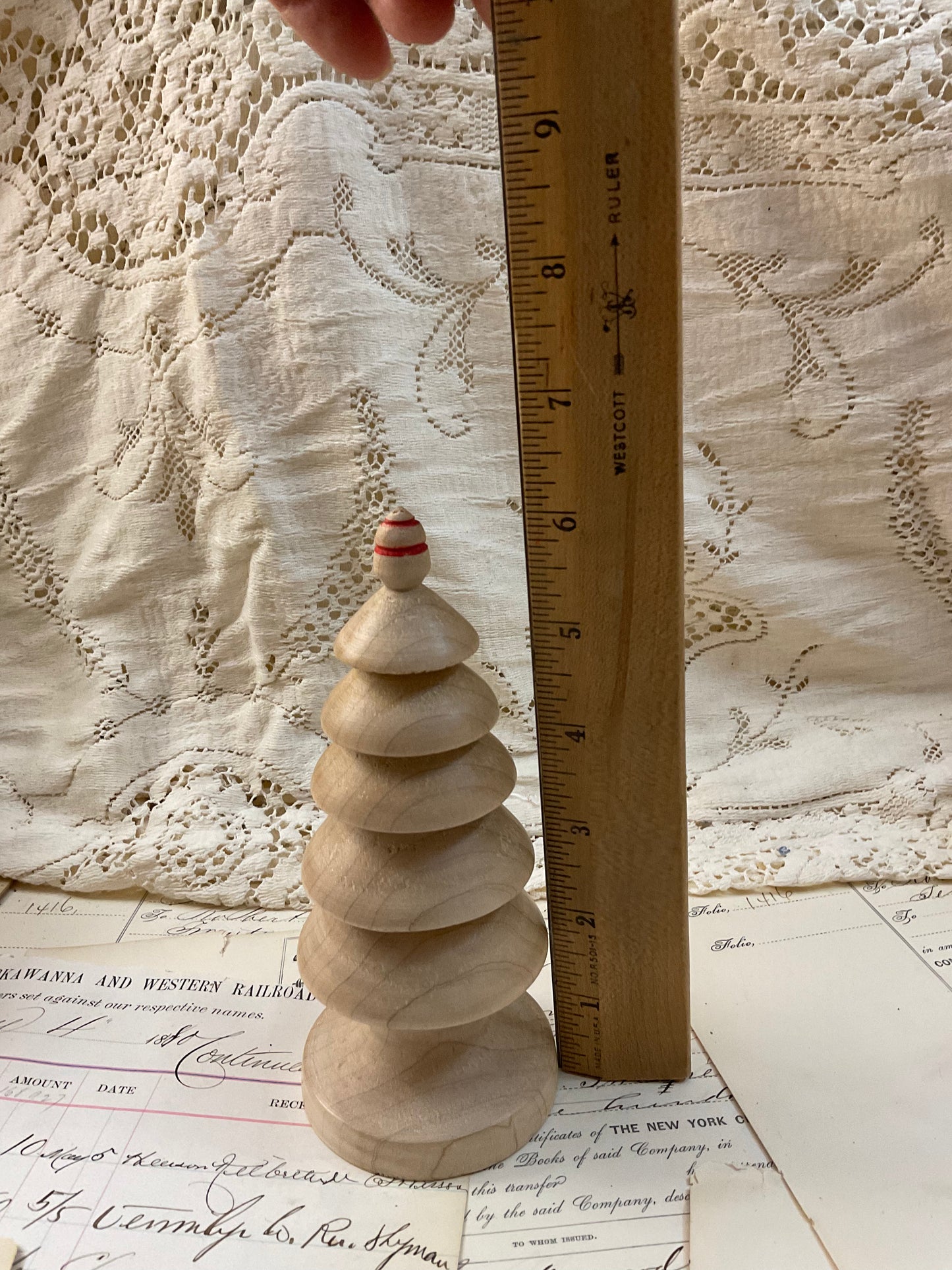 Christmas Tree w/red at the top