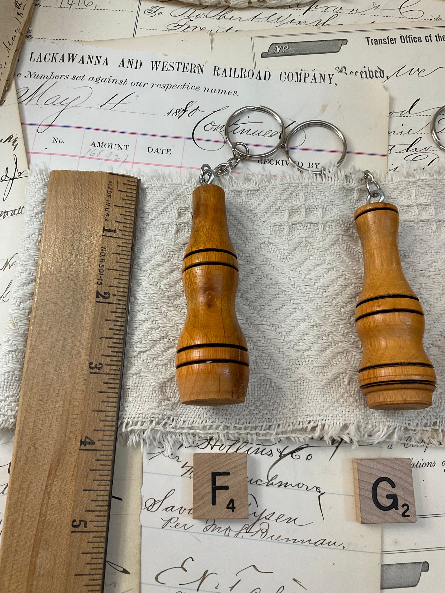 Wooden Keychains