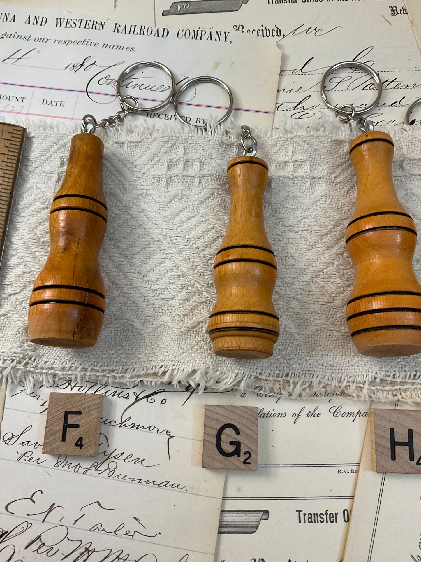 Wooden Keychains