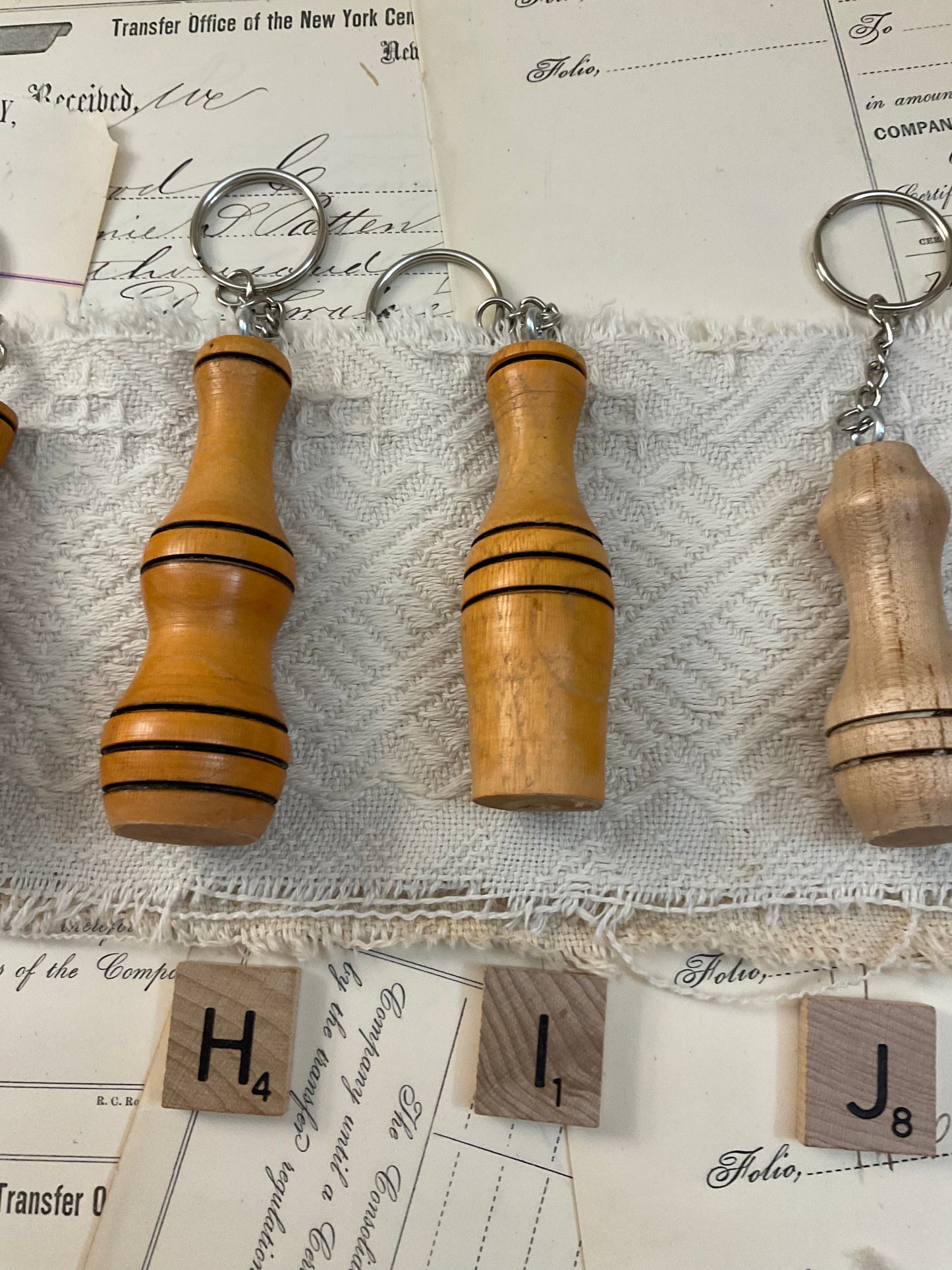 Wooden Keychains