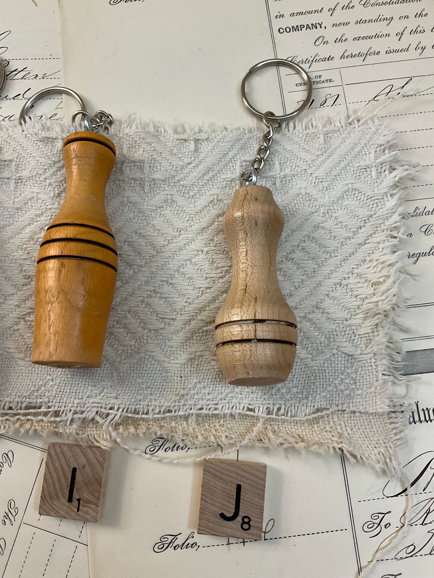 Wooden Keychains