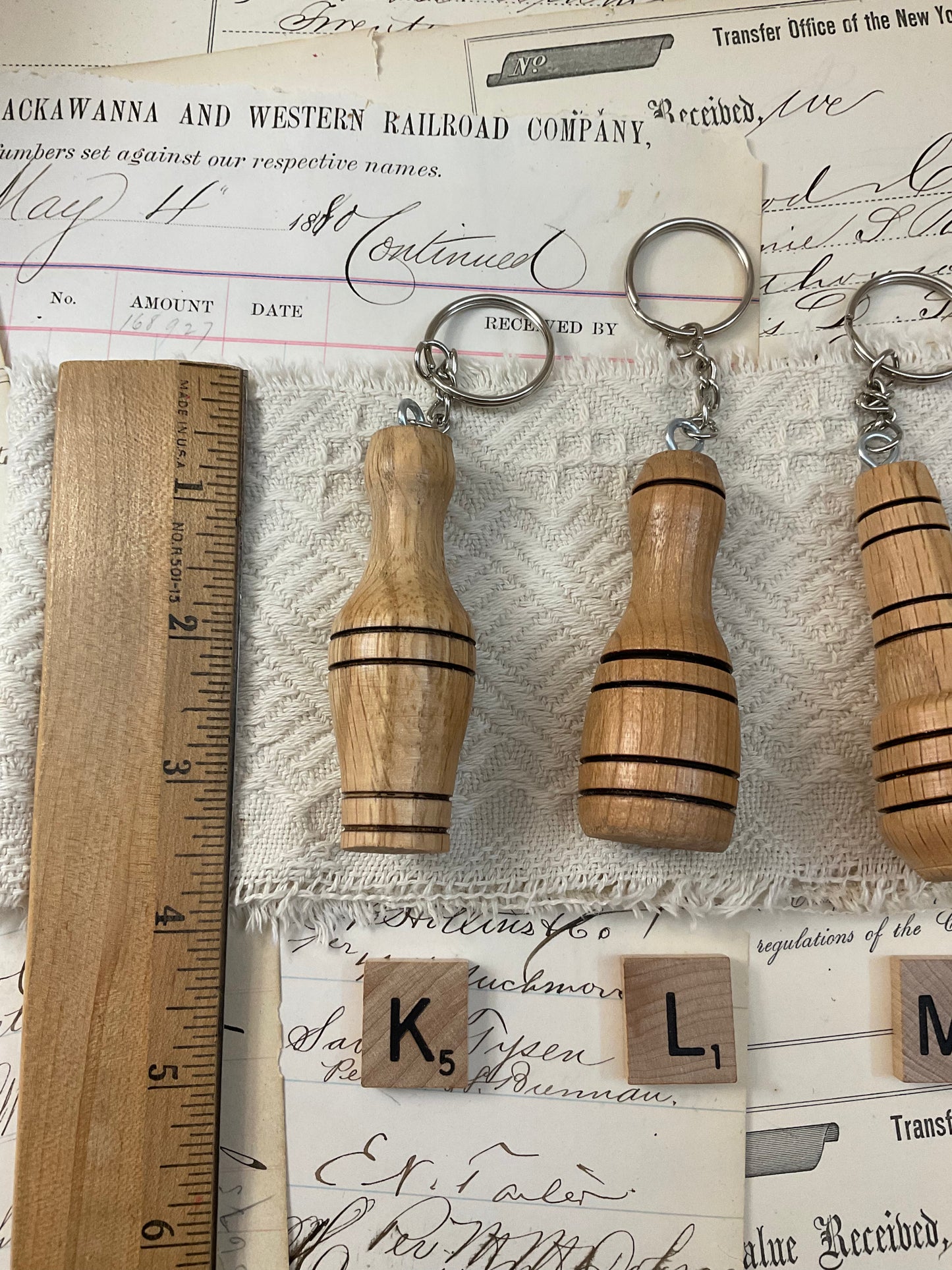 Wooden Keychains