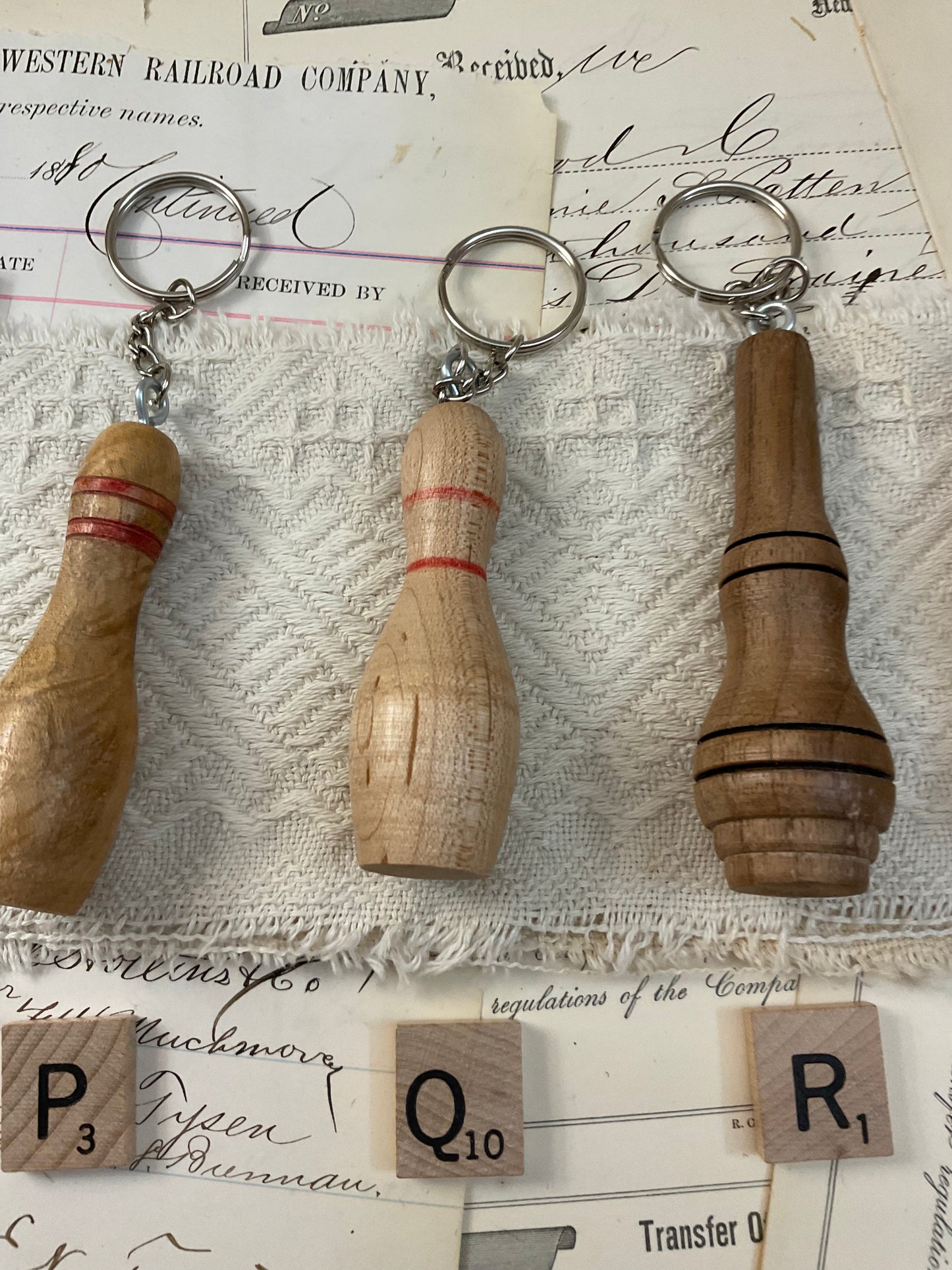 Wooden Keychains