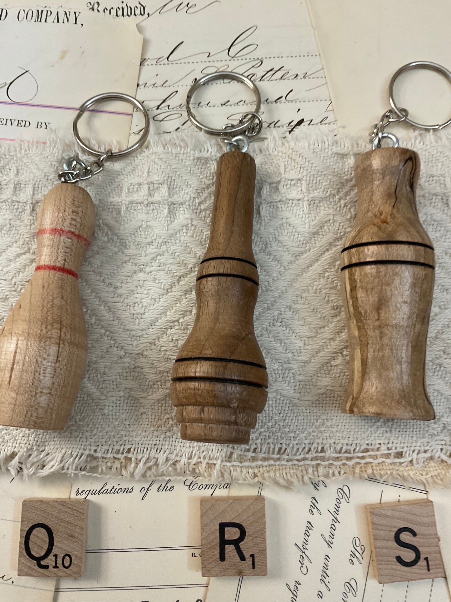 Wooden Keychains