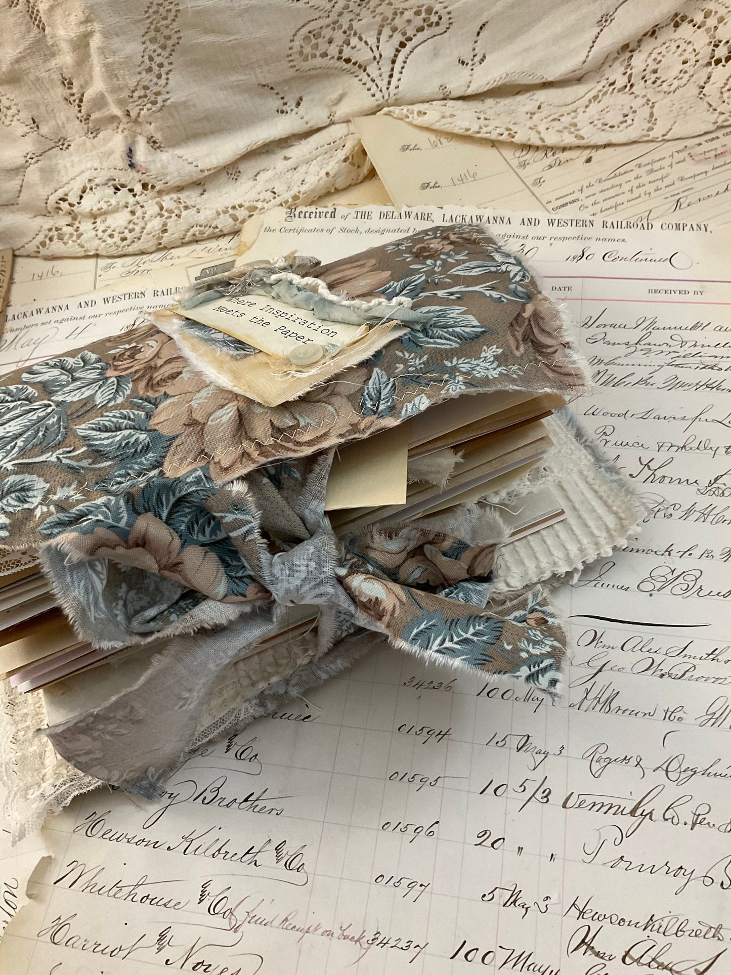 Create Your Own Sample Junk Journal – Part 1: Building the Journal