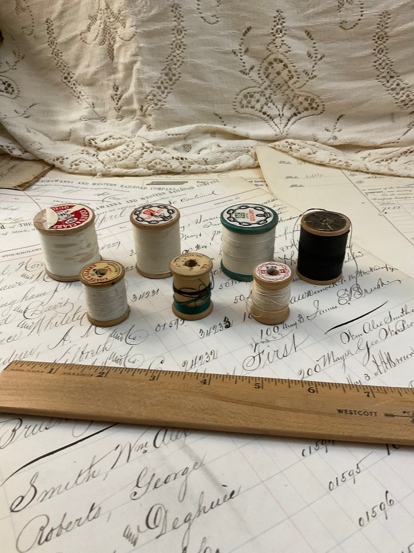 Spools - with thread
