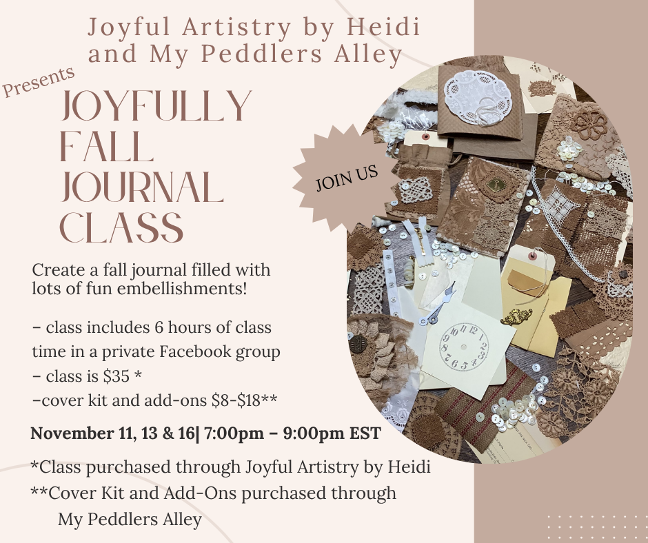 Joyfully Fall Journal Class