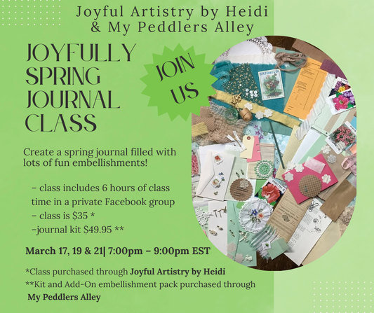 Joyfully Spring Journal Class