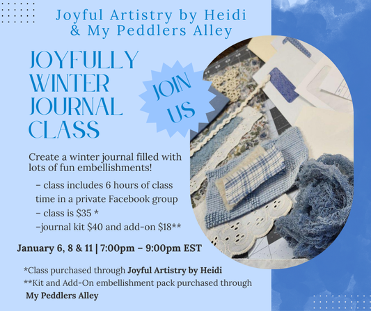 Joyfully Winter Journal Class